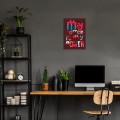 Blacha metalowa - My coffee is my power M 2.jpg