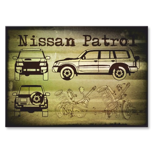 Blacha metalowa - Nissan Patrol.jpg