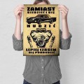 Blacha metalowa - Zamiast siedzieć i się nudzić M.jpg