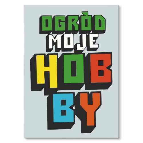 Blacha metalowa - Ogród moje hobby.jpg