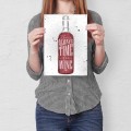 Blacha metalowa - Time for wine S.jpg