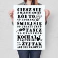 Blacha metalowa - Ciesz się L.jpg