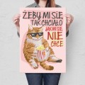 Blacha dekoracyjna - Żeby mi się tak chciało L.jpg