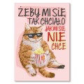 Blacha dekoracyjna - Żeby mi się tak chciało.jpg