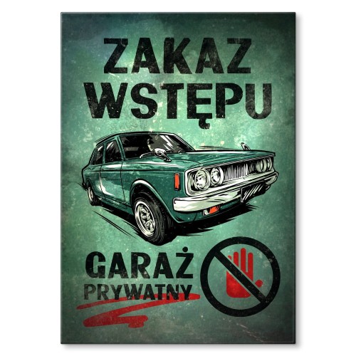 Blacha metalowa - Garaż prywatny.jpg