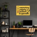 Blacha metalowa - Jestem w garażu L 2.jpg