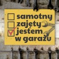 Blacha metalowa - Jestem w garażu S 2.jpg