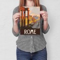 Blacha metalowa - Rome Rzym S.jpg