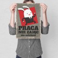 Blacha dekoracyjna - Praca nie zając M.jpg
