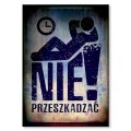 Blacha dekoracyjna - Nie przeszkadzać.jpg