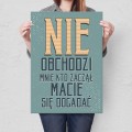 Blacha dekoracyjna - Nie obchodzi mnie L.jpg