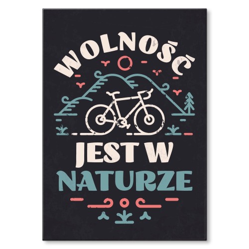 Blacha dekoracyjna - Wolność jest w naturze.jpg