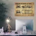 Blacha metalowa - Mercedes W126 L 2.jpg