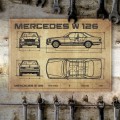 Blacha metalowa - Mercedes W126 S 2.jpg
