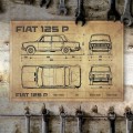 Blacha metalowa - Fiat 125p Drawing S 2.jpg