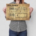 Blacha metalowa - Polonez Drawing M.jpg