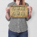 Blacha metalowa - VW T3 drawing S.jpg