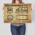 Blacha metalowa - VW T4 drawing L.jpg