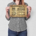 Blacha metalowa - VW T4 drawing S.jpg