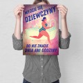 Blacha metalowa - Myjcie się dziewczyny M.jpg