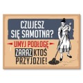 Blacha metalowa - Czujesz się samotna.jpg