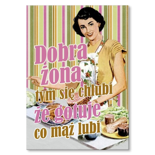 Blacha metalowa - Dobra żona.jpg