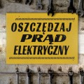 Blacha metalowa - Oszczędzaj prąd elektryczny S 2.jpg