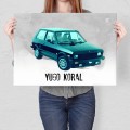 Blacha metalowa - YUGO KORAL L.jpg