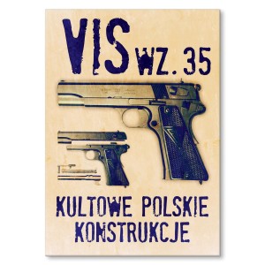 Plakat metalowy "Pistolet VIS wz. 35"