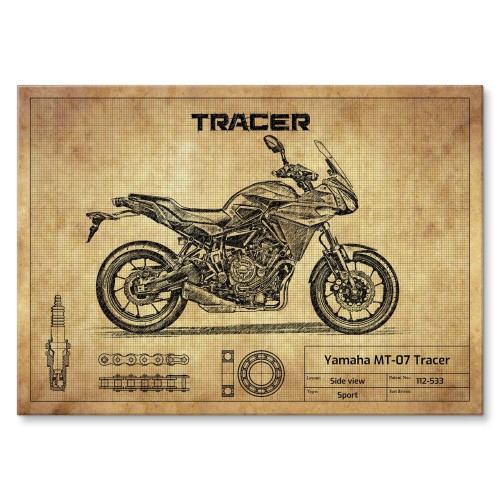 Blacha metalowa - Yamaha MT-07 Tracer.jpg