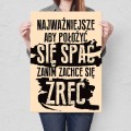 Blacha metalowa - Spanie a nie żarcie L.jpg