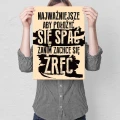 Blacha metalowa - Spanie a nie żarcie M.jpg