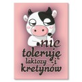 Blacha metalowa - Nie toleruję laktozy.jpg