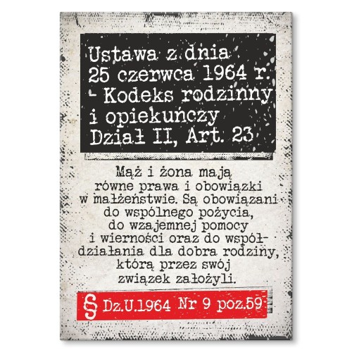 Blacha metalowa - Kodeks rodzinny.jpg