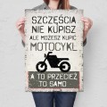 Blacha metalowa - Szczęście - Motocykl L.jpg