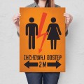 Blacha metalowa - Zachowaj odstęp L.jpg