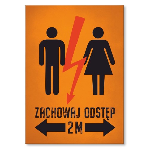 Blacha metalowa - Zachowaj odstęp.jpg