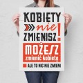 Blacha metalowa - Kobiety nie zmienisz L.jpg