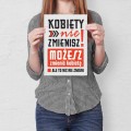 Blacha metalowa - Kobiety nie zmienisz S.jpg