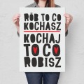 Blacha metalowa - Rób to co kochasz L.jpg