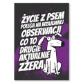 Blacha metalowa - Życie z psem.jpg