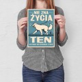 Blacha metalowa - Nie zna życia ten S.jpg