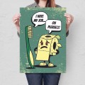 Blacha metalowa - I hate my job L.jpg