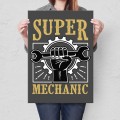 Blacha metalowa - Super mechanic L.jpg