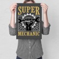Blacha metalowa - Super mechanic M.jpg