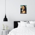 Plakat metalowy - Mona Lisa z lodem M 2.jpg