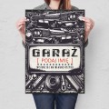 Plakat metalowy - Garaż z imieniem L.jpg