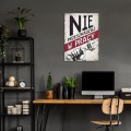 Plakat metalowy - Nie przeszkadzaj w pracy L 2.jpg