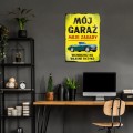 Blacha metalowa - moj garaż Twoje ryzyko L 2.jpg