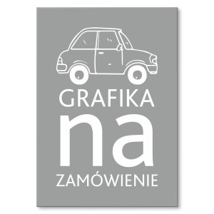 Plakat metalowy "Grafika na zamówienie"